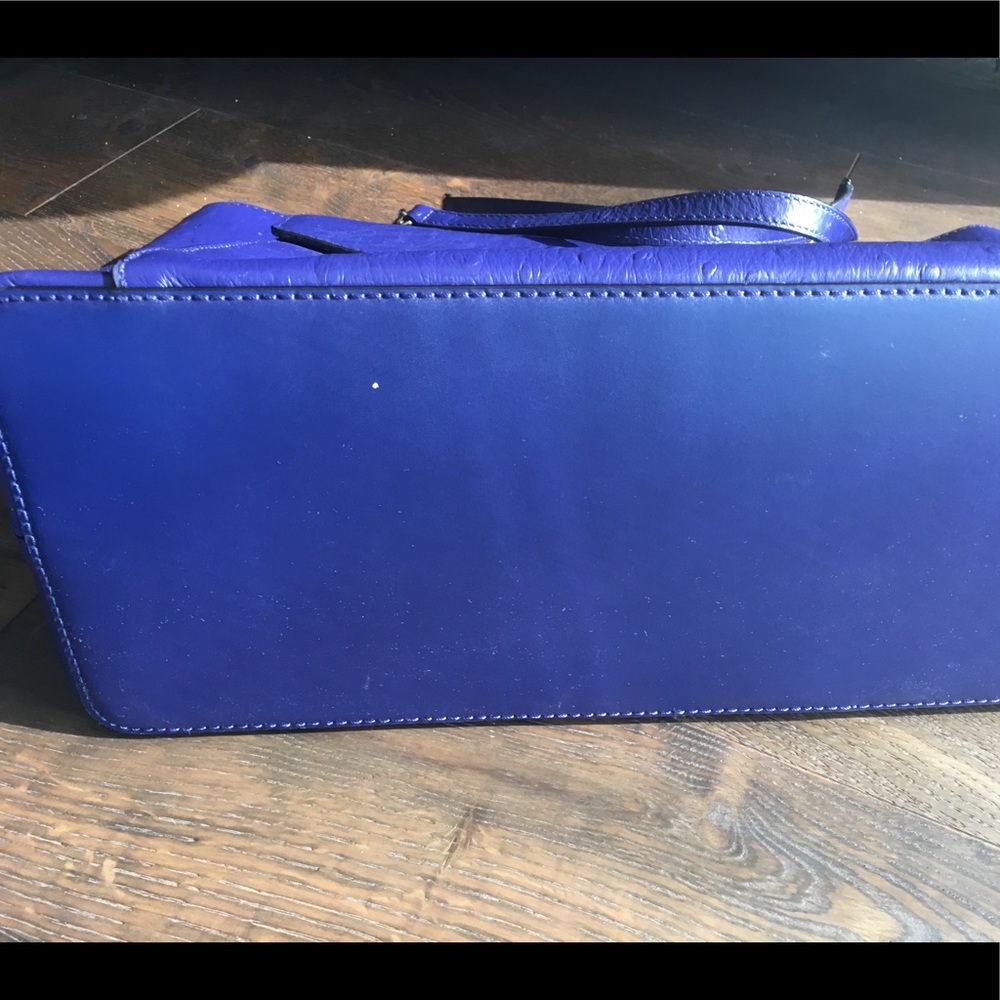 Kate spade blue ostrich skin - Picture 2 of 4
